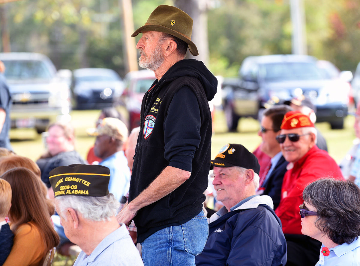 Veterans Day ceremony at VFW Post #3073